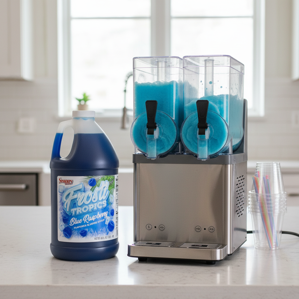 Blue Raspberry Slush Mix | Snappy Popcorn