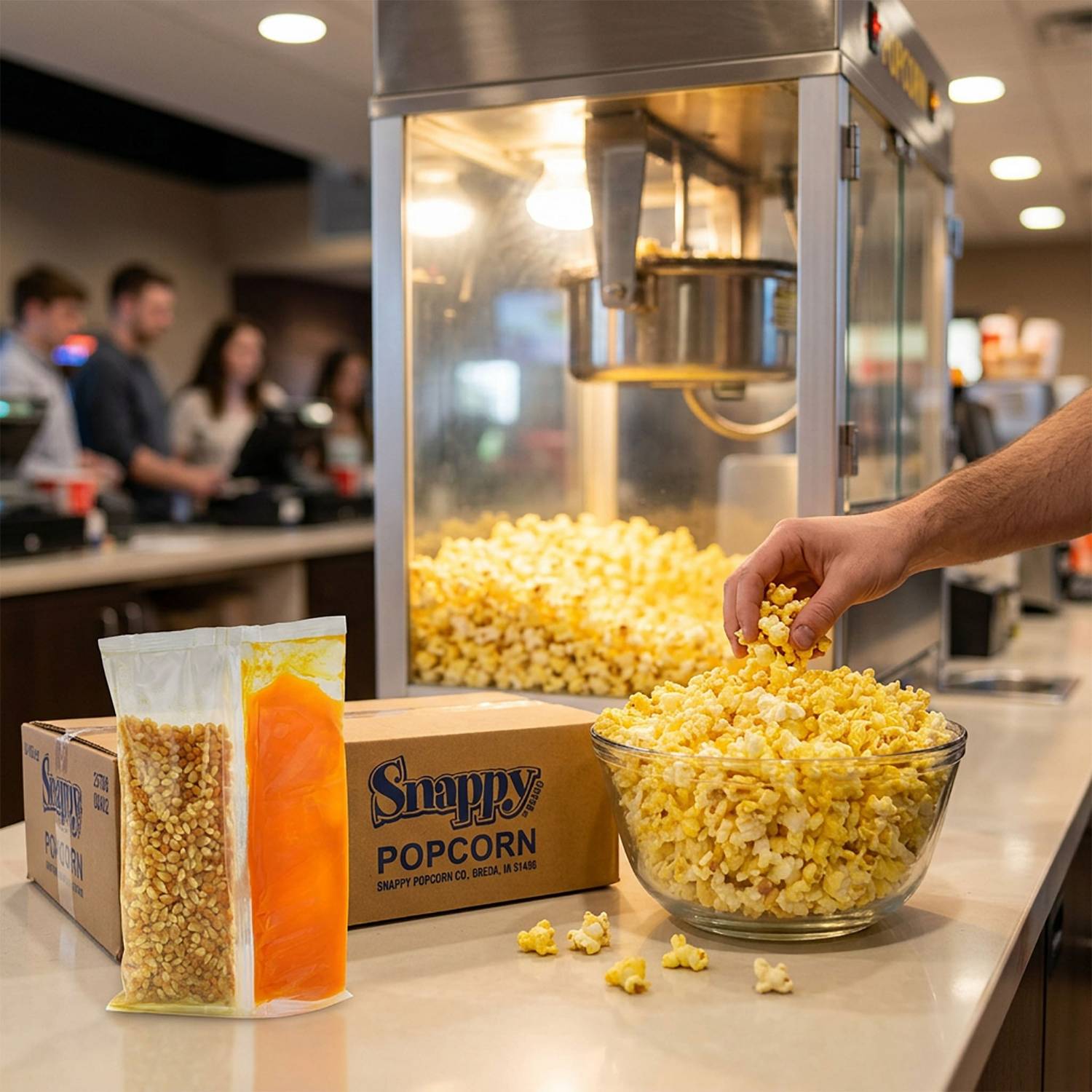 Popcorn Kits for 8oz Popcorn Machine, 24ct | Snappy Popcorn